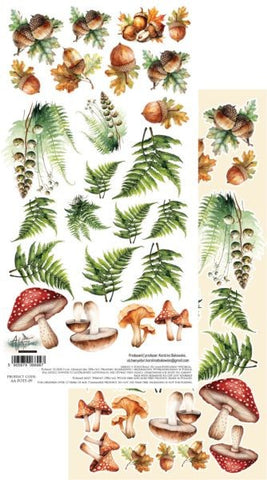 Friends of the Forest - 6x12 Extras Paper - Plants