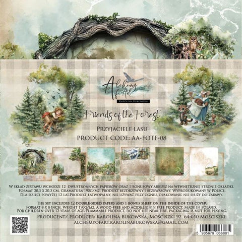 Friends of the Forest - 8x8 Paper Collection