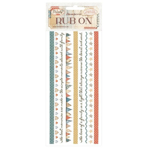 Family - Rub Ons - Stripes