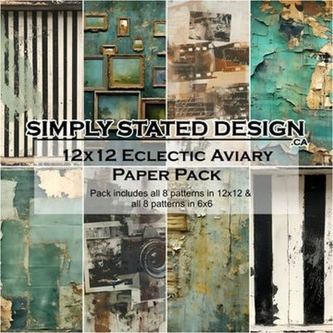 Eclectic Aviary - 12x12 Collection Pack