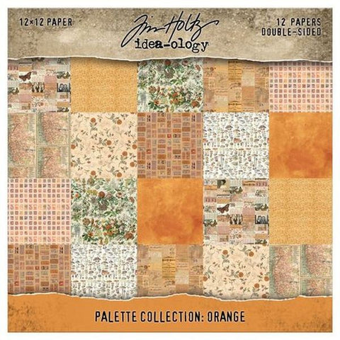 Palette Colletion -  12x12 Paper Pad - Orange