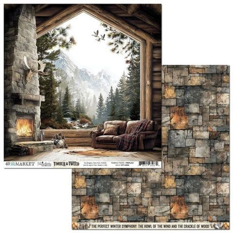 Timber & Tweed - Fireplace