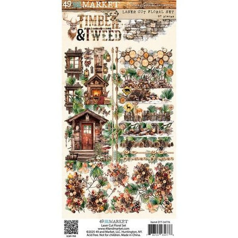 Timber & Tweed - Laser Cuts - Floral