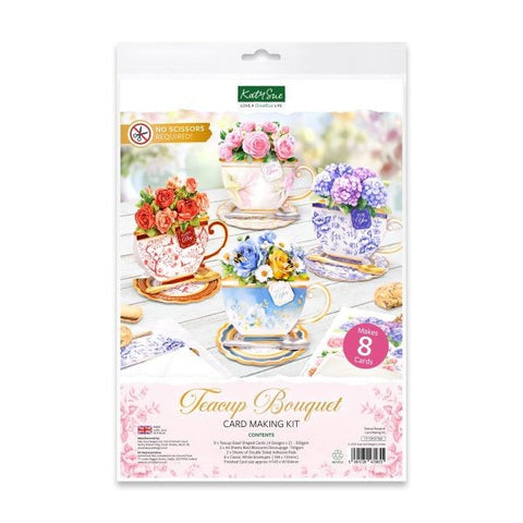 Teacup Bouquet - Card Making Kit