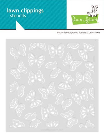 Butterfly Background - Stencil