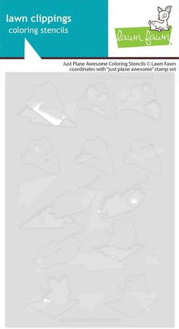 Just Plane Awesome - Coloring Stencils