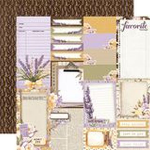Lavender Fields - Journal Elements