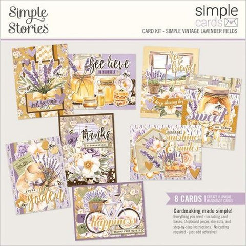 Lavender Fields - Simple Cards Card Kit