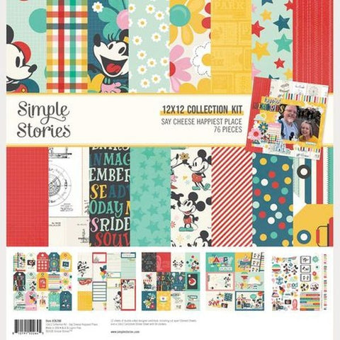 Say Cheese Happiest Place - 12x12 Collection Pack