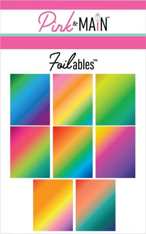 Diagonal Ombre Foilables Toner Panels