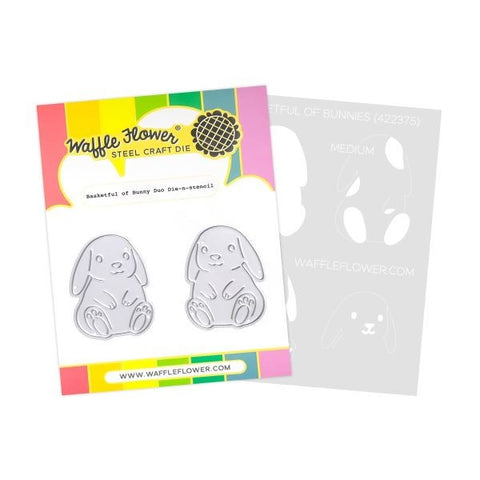 Basketful of Bunny - Die-n-Stencil