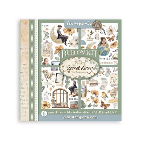 Secret Diary - Rub On Kit