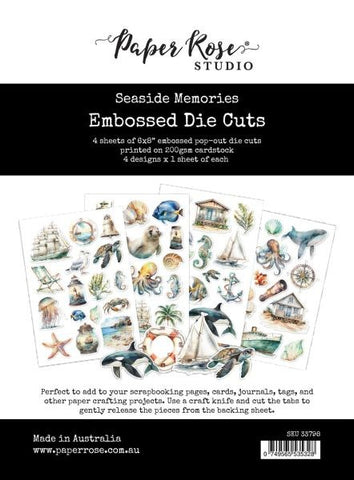 Seaside Memories - Embossed Die Cuts
