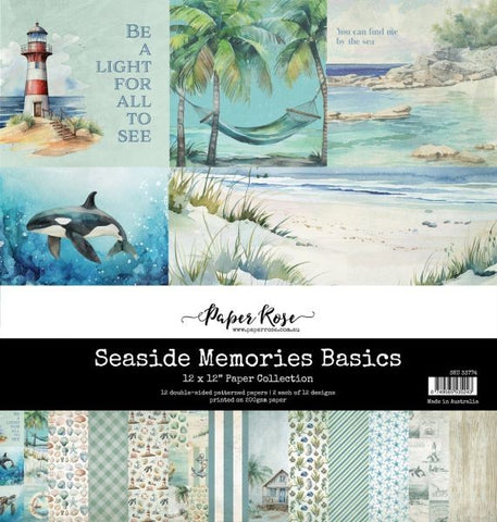 Seaside Memories - 12x12 Paper Collection - Basics
