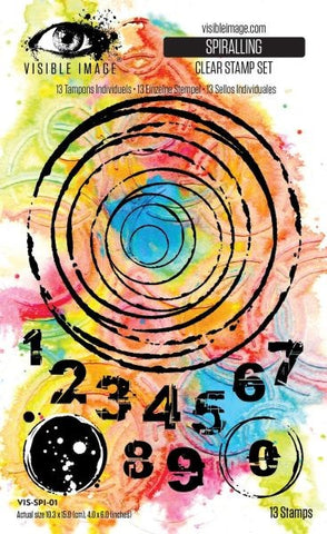 Spiralling - Clear Stamps