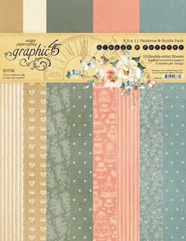 Always & Forever - 8.5x11 Collection Pack - Patterns & Solids