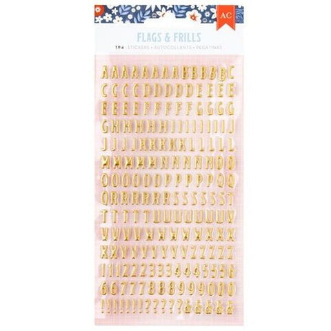 Flage & Frills  Gold Alpha Thickers
