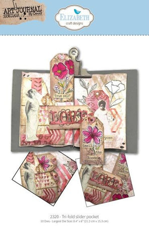 Hello You - Tri-Fold Slider Pocket - Dies