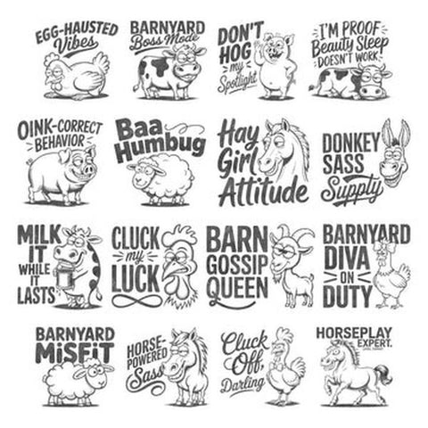 Funny Farm - Ephemera - Sentiments
