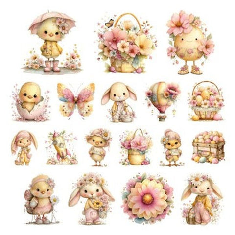 Pastel Easter Ephemera