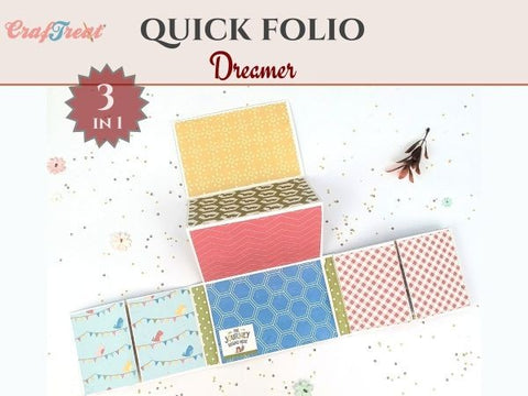 Dreamer Folio - Black, Kraft & White