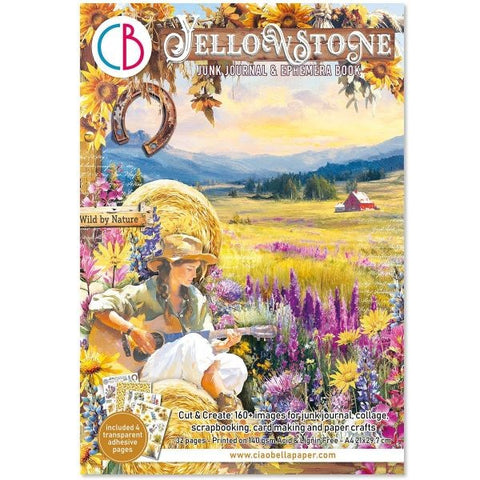 Yellowstone - Junk Journal & Ephemera Book