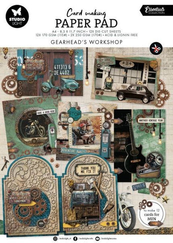 Gearhead Workshop - Cardmaking Pad