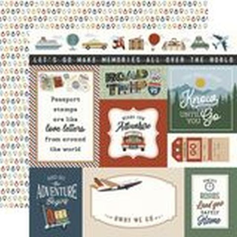 It's Time to Travel - Multi Journaling Cards
