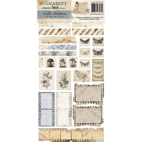 Faded Memory Lane - Cello Stickers
