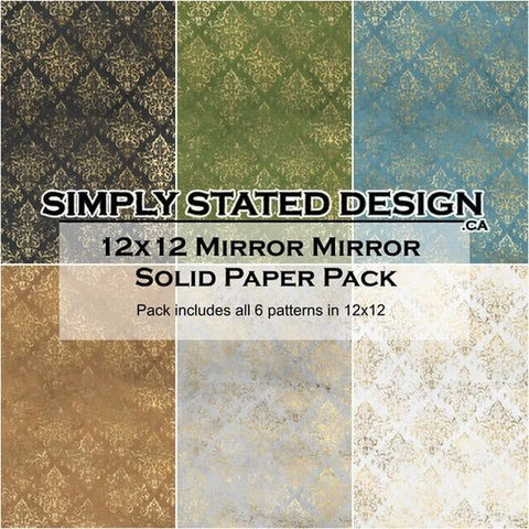 Mirror Mirror - 12x12 Collection Pack - Solids