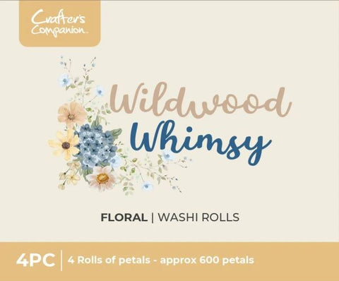 Wildwood Whimsy - Floral Washi Rolls
