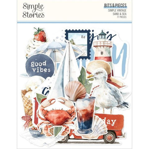 Simple Vintage Sand & Sea - Bits & Pieces