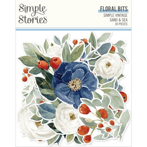 Simple Vintage Sand & Sea - Bits & Pieces - Floral Bits