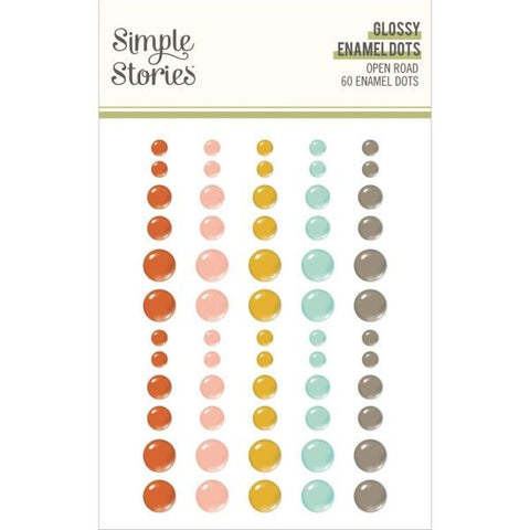 Open Road - Glossy Enamel Dots