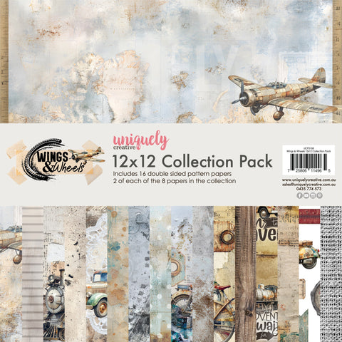 Wings & Wheels - 12x12 Collection Pack