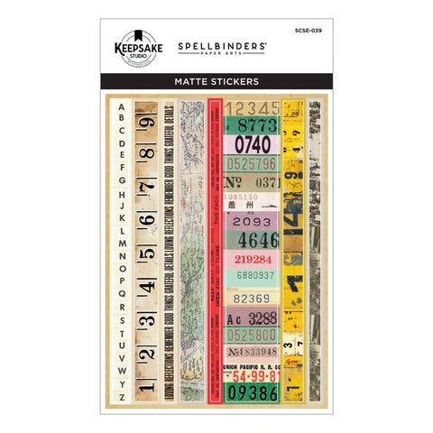 Turn the Page Collection - Book 10 Borders & Labels Stickers