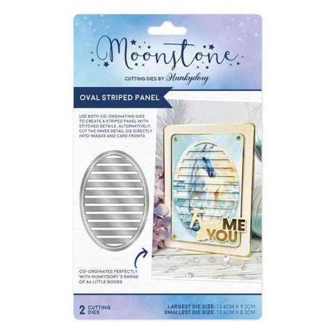 Oval Striped Panel - Dies