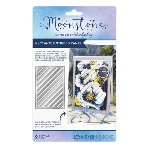 Rectangle Striped Panel - Dies