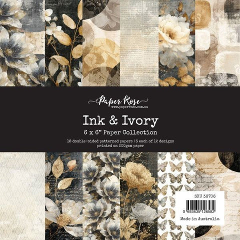 Ink & Ivory - 6x6 Paper Collection
