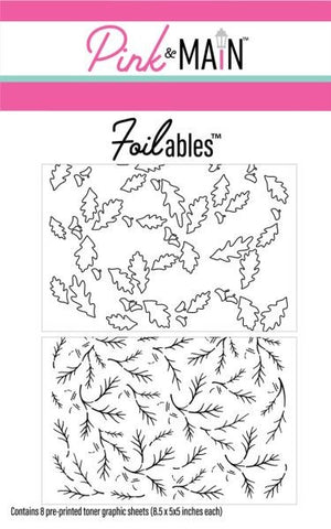 Foilable Sheets - Leaves and Acorns