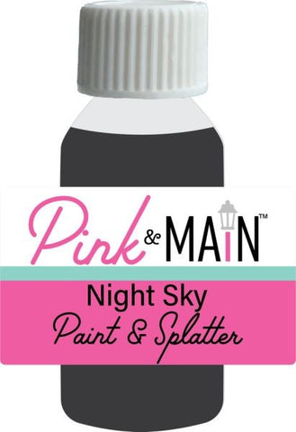Paint & Splatter - Night Sky