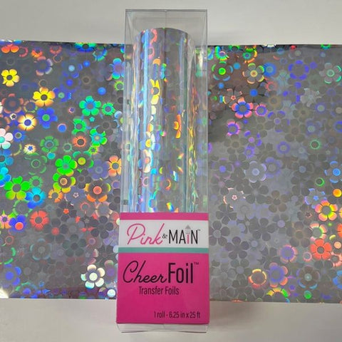 CheerFoil - Flowers Silver