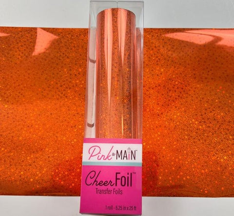 CheerFoil - Sparkle Orange