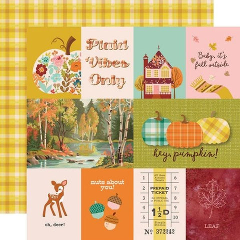 Pumpkins & Plaid - 3x4 & 4x6 Elements