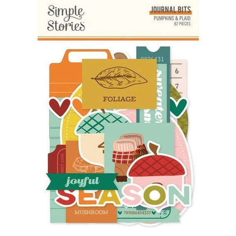 Pumpkins & Plaid - Journal Bits & Pieces