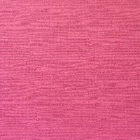 Canvas Texture Cardstock - Rose Topaz