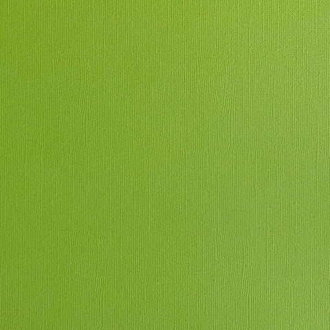 Canvas Texture Cardstock - Grasshopper