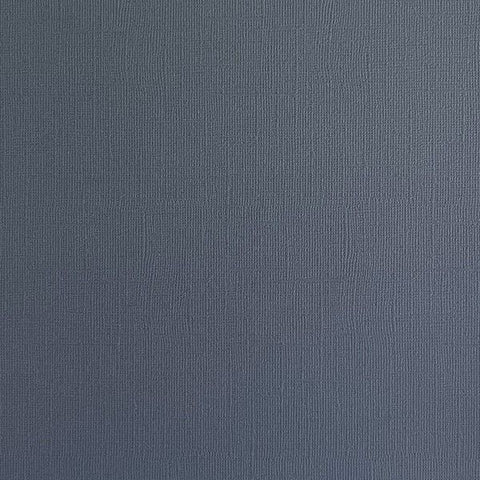 Canvas Texture Cardstock - Slate Blue