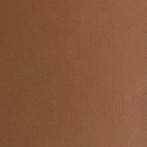 Canvas Texture Cardstock - Mocha