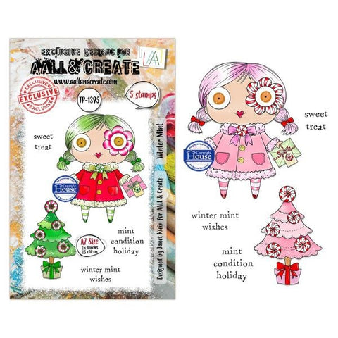 Winter Mint - Clear Stamps